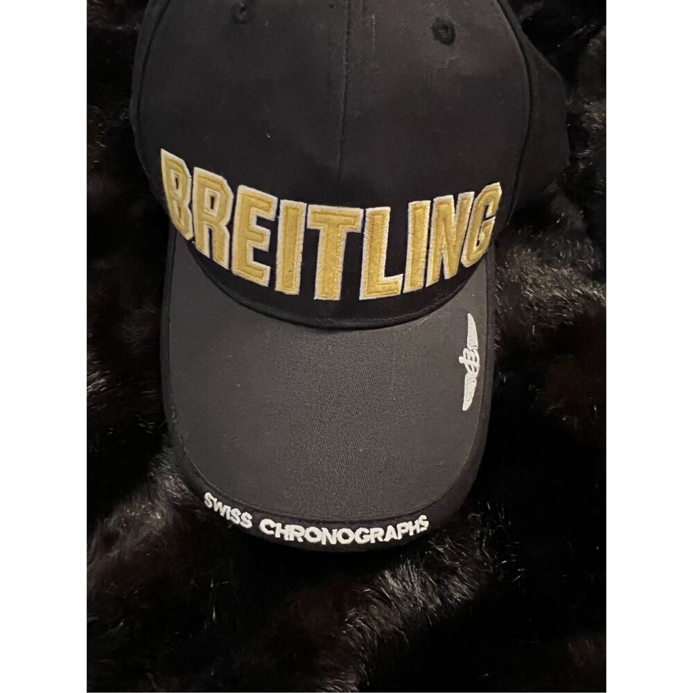 Breitling Hat Baseball Cap Adjustable Strap Back … - image 2